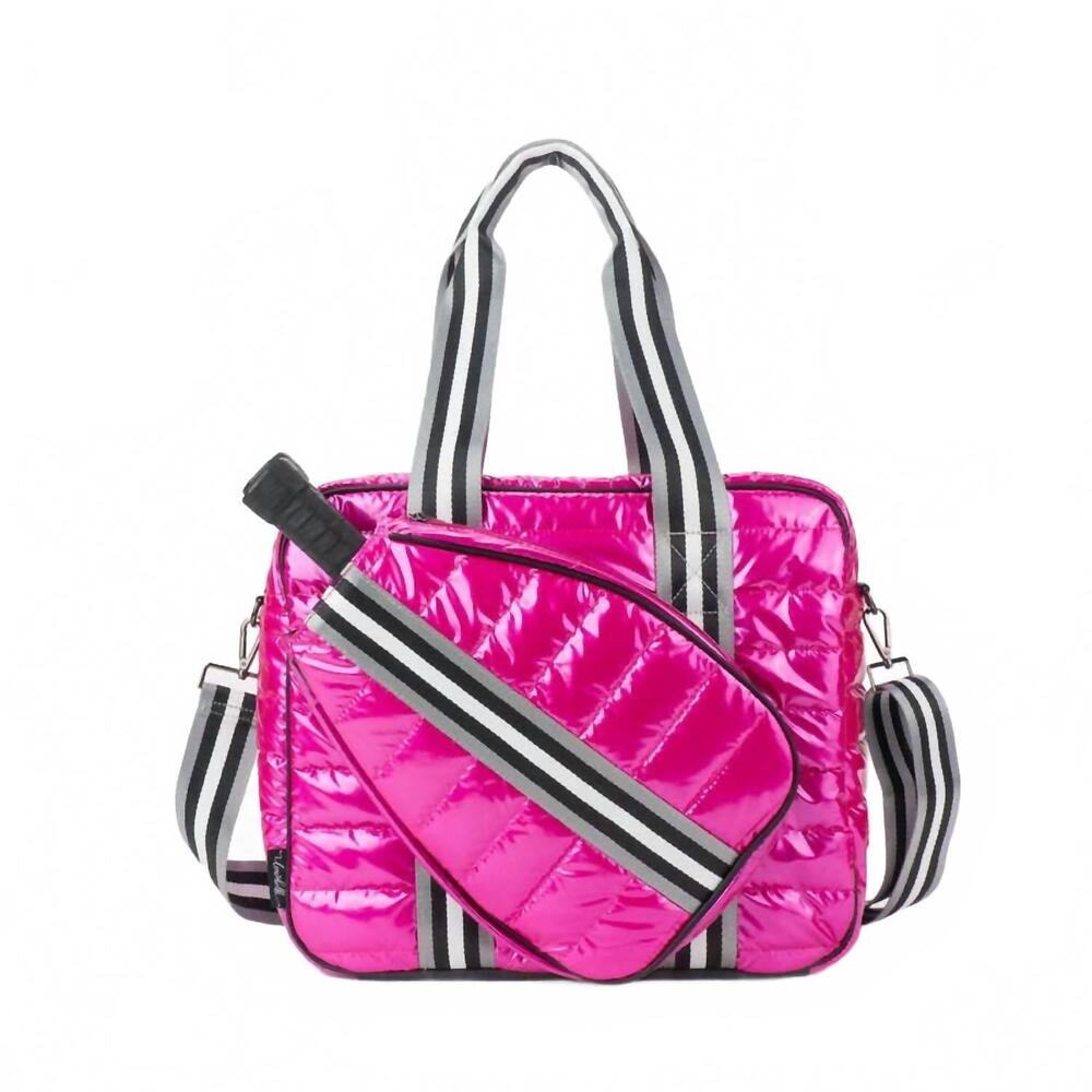NEW LEMONBELLA women's pickleball tote bags in pink